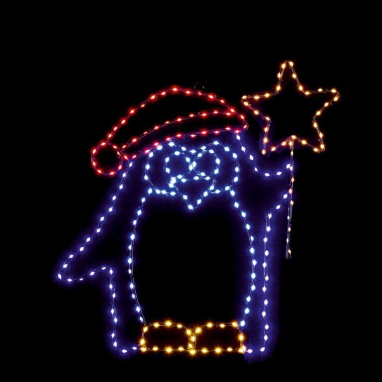 5053844447086 1 Flexibrights 58cm Twinkling Light Up Penguin Christmas Decoration.jpg